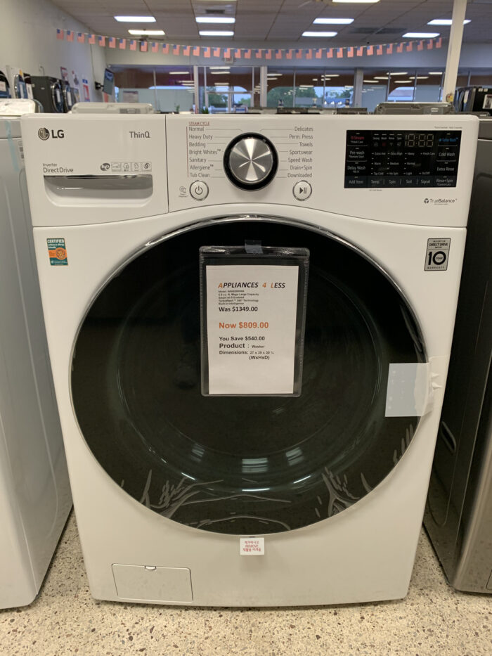 5.0 cu. ft. Mega Capacity Smart wi-fi Enabled Front Load Washer with TurboWash  360 and Built-In Intelligence – Appliances 4 Less Poughkeepsie NY