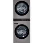 LG Single Unit Front Load LG WashTower with Center Control 4.5 cu. ft. Washer and 7.4 cu. ft. Electric Dryer